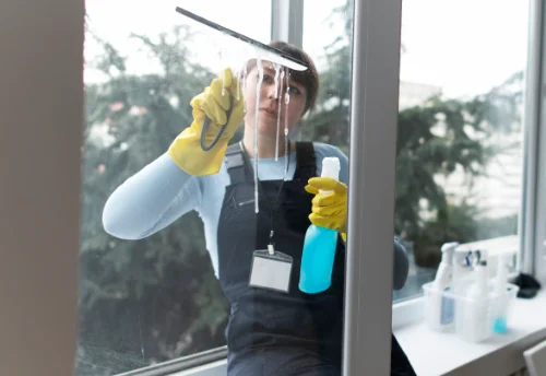 Nettoyage de vitres intérieures et extérieures à Puget